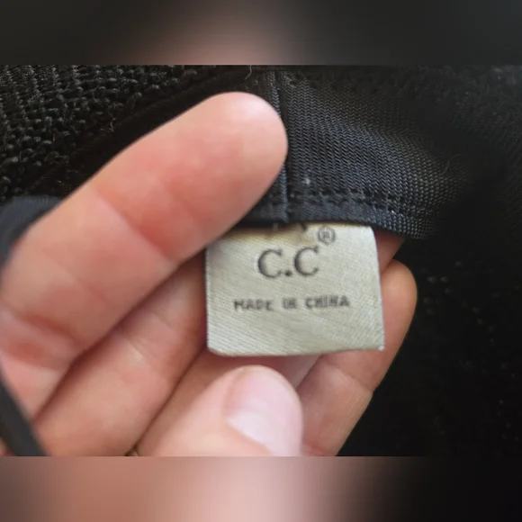 🖤 Grand C.C Women’s Black Crochet-Style Cowboy Hat – Western Boho - Picture 7 of 8